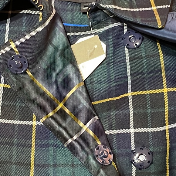 J.Crew Collection Trench coat in Tartan - Picture 8 of 17